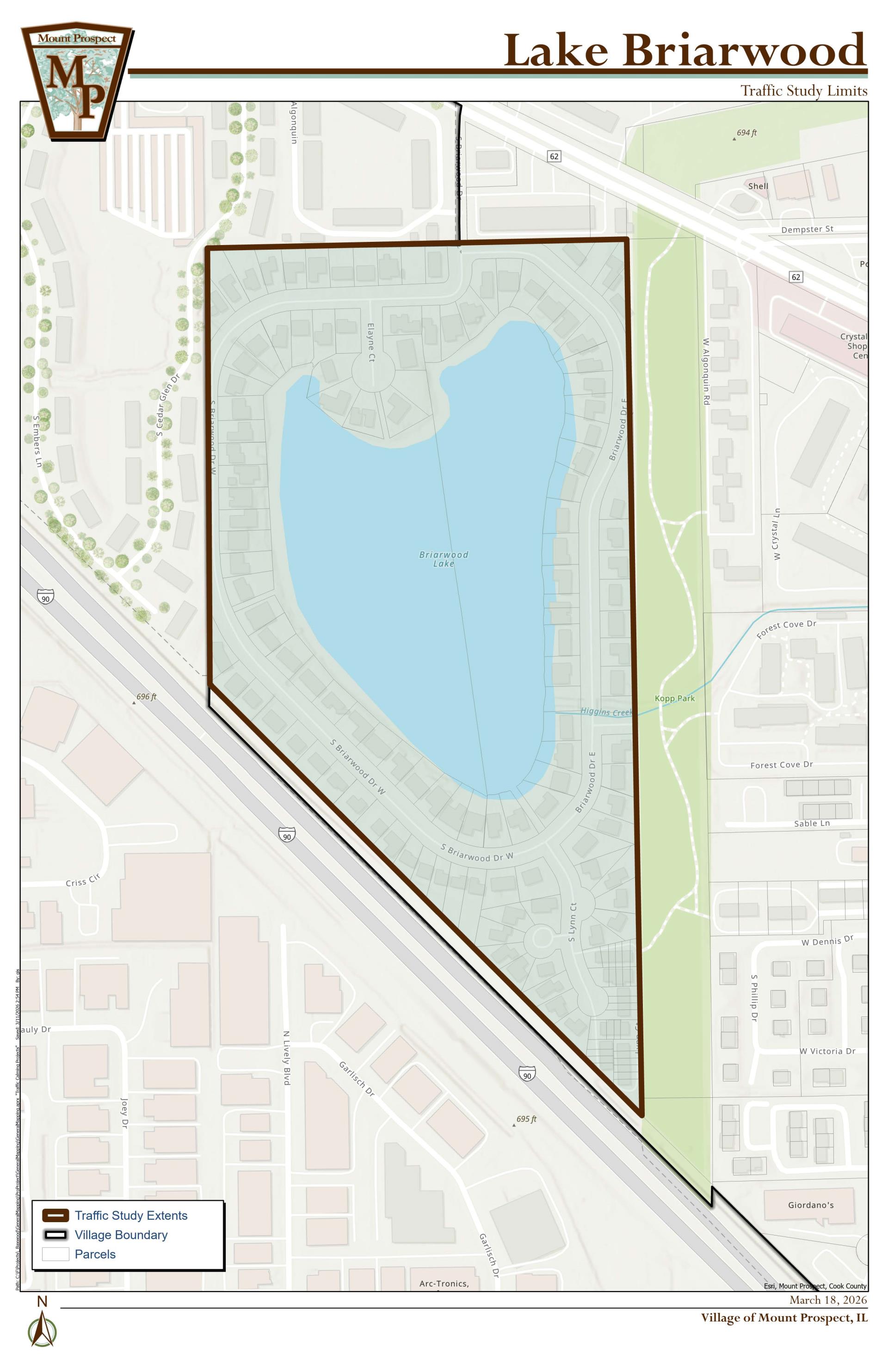 Lake Briarwood Traffic Calming Study